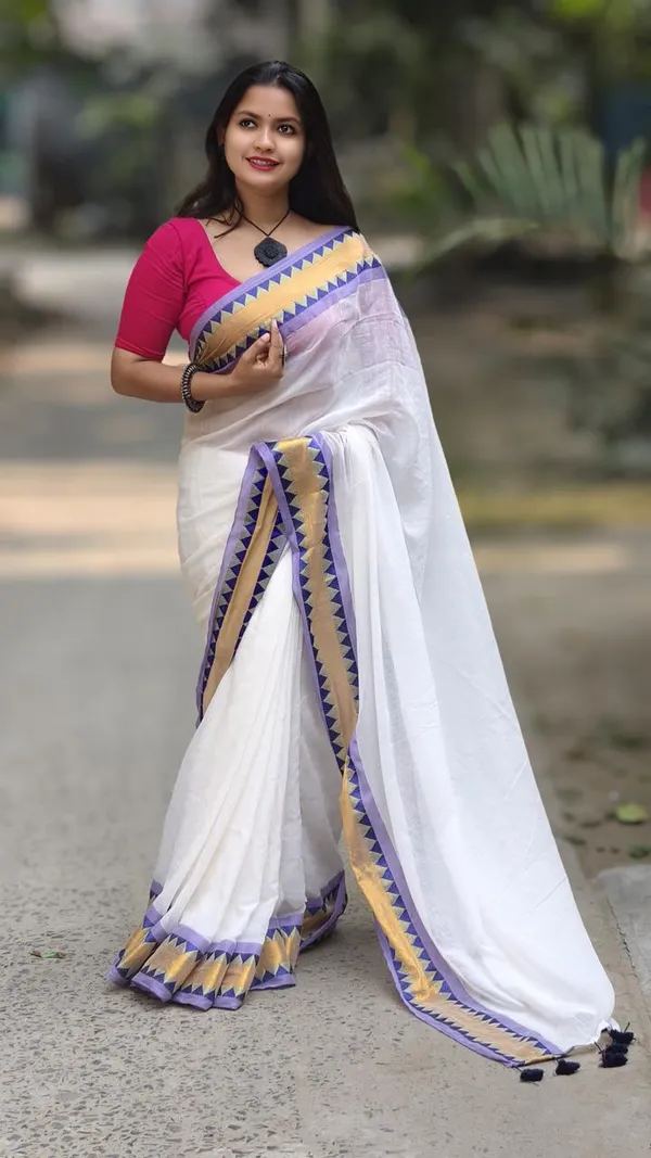 White_Floral_Embroidered_Net_Saree_for_Women