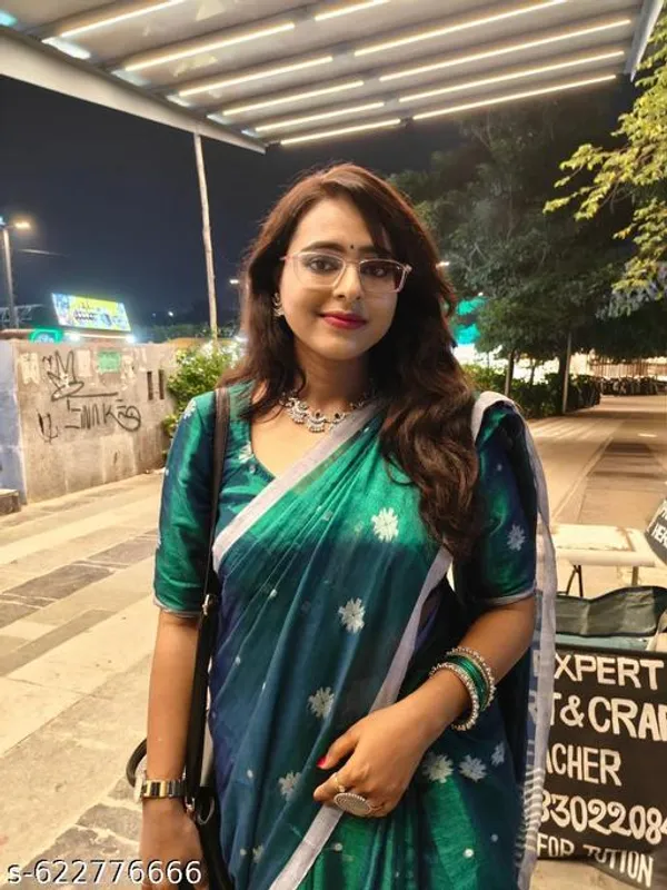 Green_Khadi_Cotton_Saree_For_Women