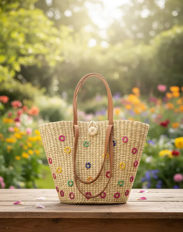 Beige_Kauna_Grass_Handwoven_Market_Bag_For_Shopping_And_Grocery