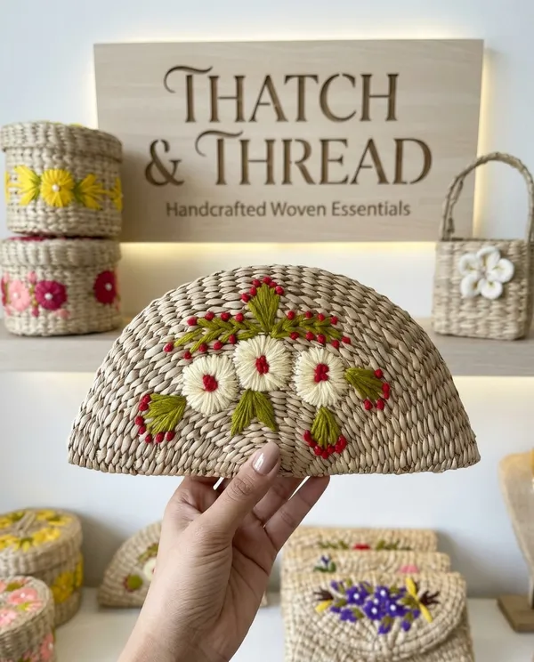 Beige_Kauna_Grass_Floral_Embroidered_Clutch_Bag_For_Women