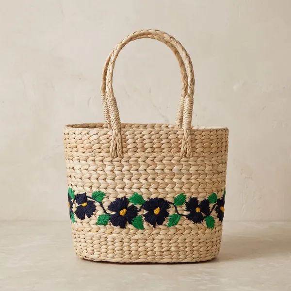 Beige_Blue_Kauna_Grass_Oval_Embroidery_Market_Tote_Bag