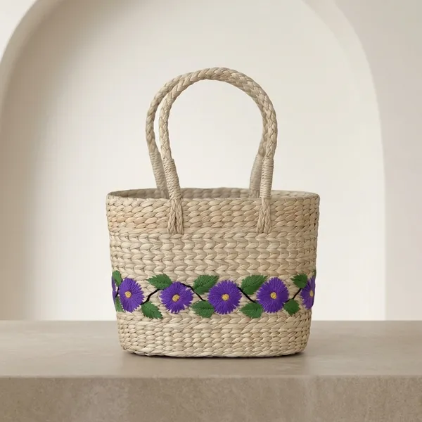 Beige_Purple_Kauna_Grass_Oval_Embroidery_Market_Tote_Bag