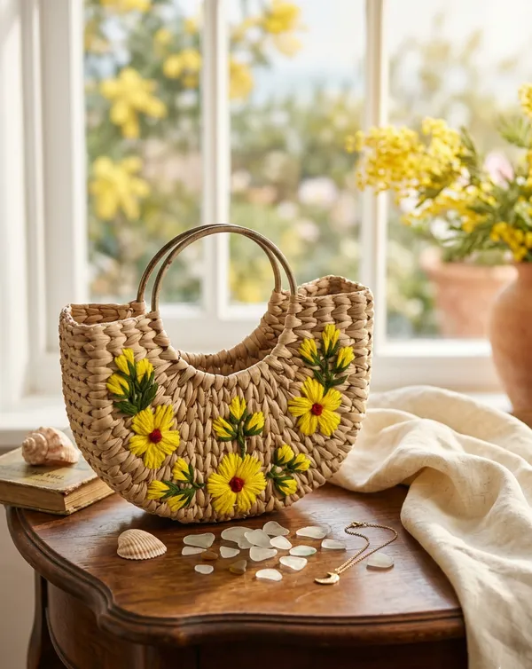 Beige_Kauna_Grass_Yellow_Floral_Embroidered_Cane_Handle_Handbag_For_Women
