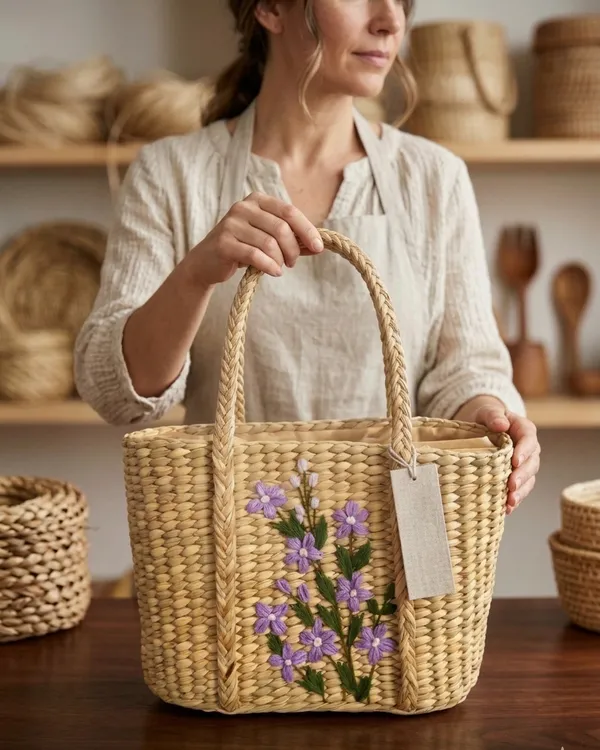 Natural_Beige_Kauna_Grass_Floral_Embroidered_Oval_Tote_Bag_For_Women