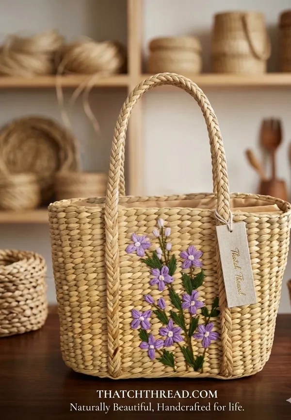 Natural_Beige_Kauna_Grass_Floral_Embroidered_Oval_Tote_Bag_For_Women