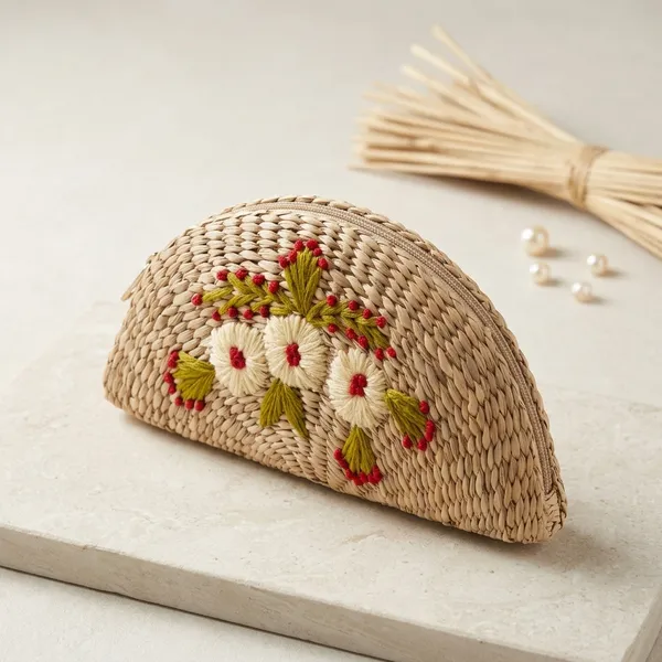 Beige_Kauna_Grass_Floral_Embroidered_Clutch_Bag_For_Women
