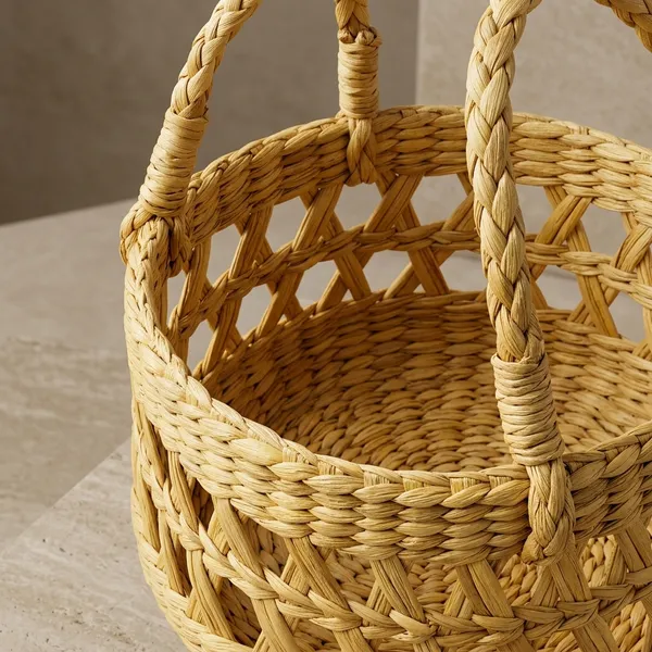 Kauna_Grass_Handwoven_Lattice_Round_Storage_Basket