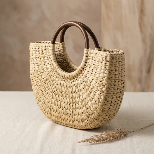 Beige_Kauna_Grass_Cane_Handle_U_Shape_Handbag_For_Women