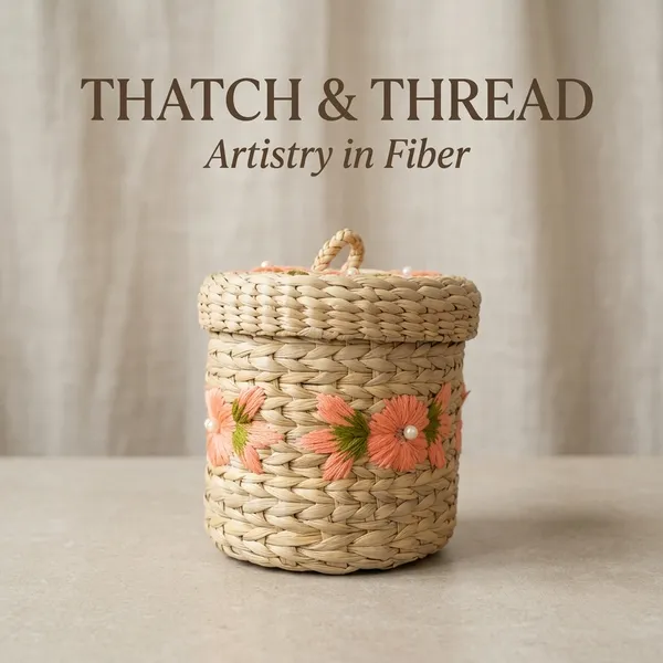 Kauna_Grass_Artisan_Floral_Embroidered_Storage_Box