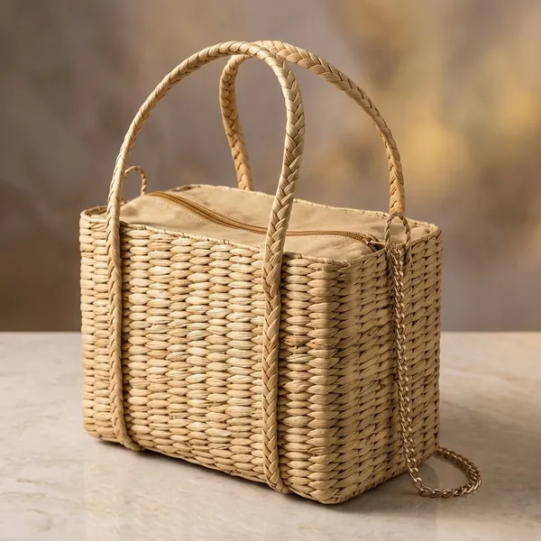 Beige_Kauna_Grass_Chain_Closure_Purse_For_Women