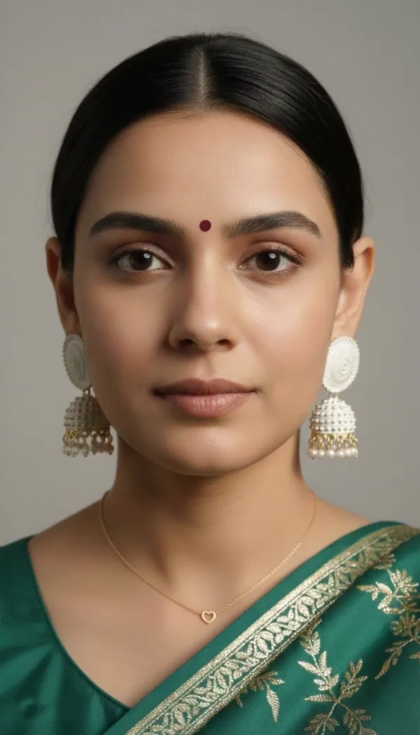 Gold_Tone_White_Round_Jhumka_Earrings