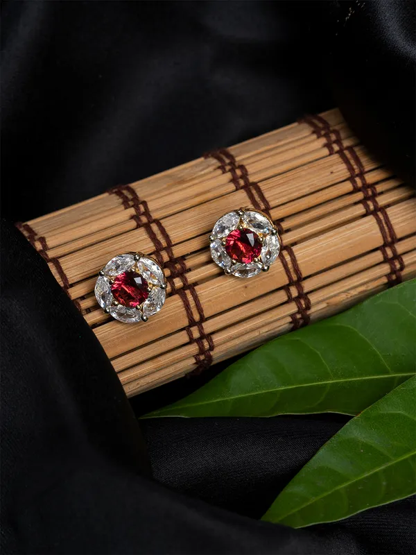 Red_&_White_Circular_Studs