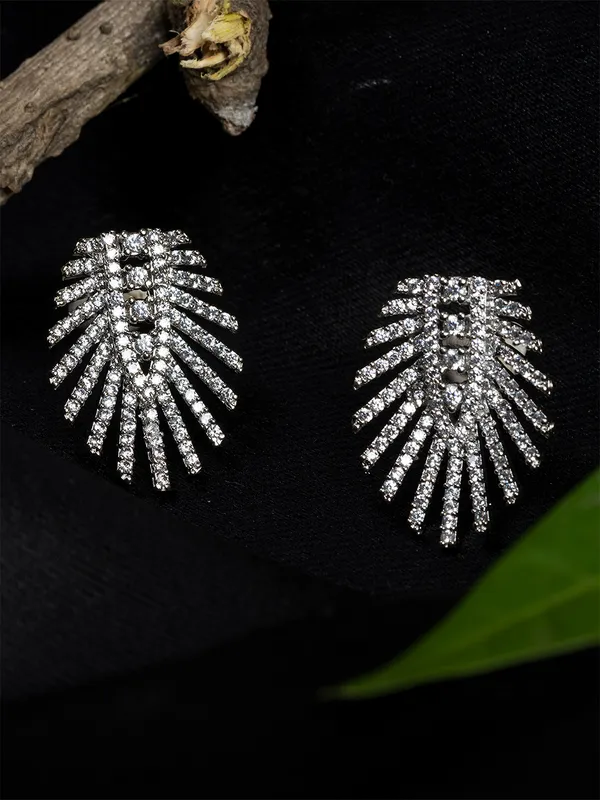 Silver_&_White_Spiked_Studs