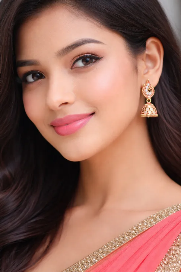 Elegant_Red_peacock-inspired_jhumka_earrings_adorned_with_sparkling_stones_and_intricate_gold_detailing
