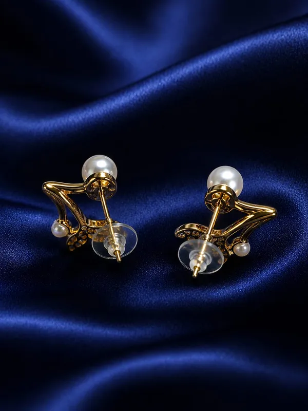 Aurora_Pearl_Star_Earrings