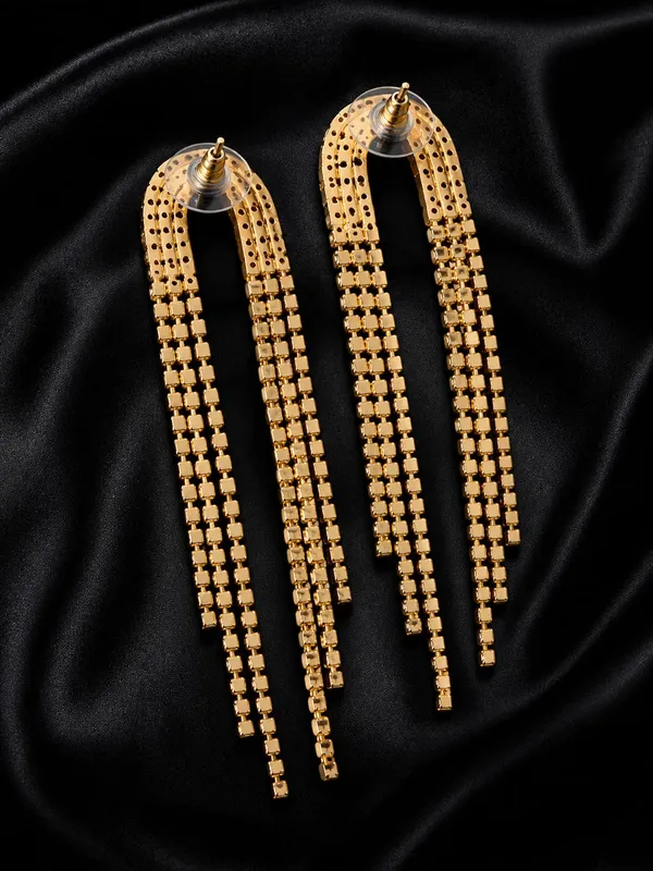 Golden_Cascade_Tassel_Earrings