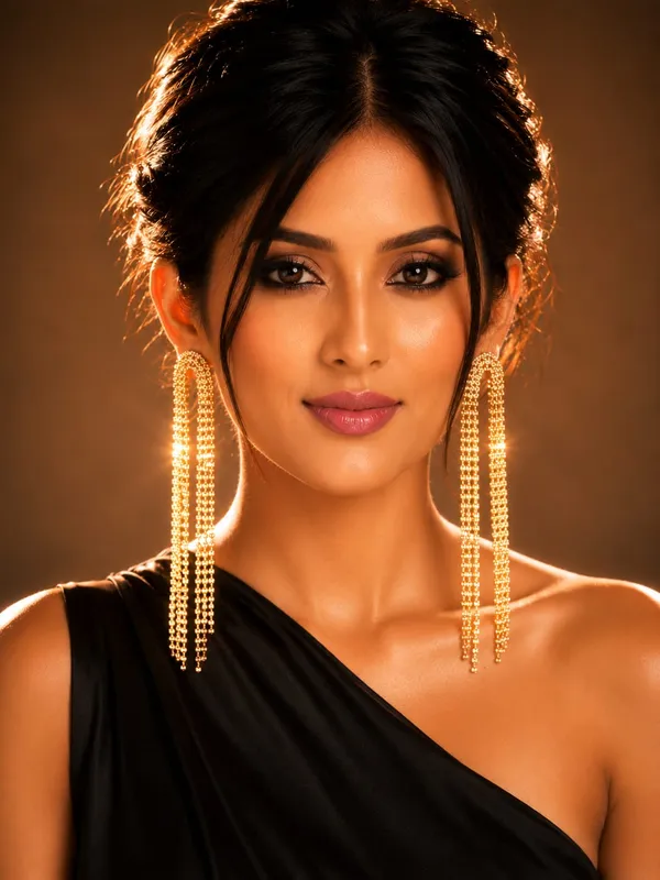 Golden_Cascade_Tassel_Earrings