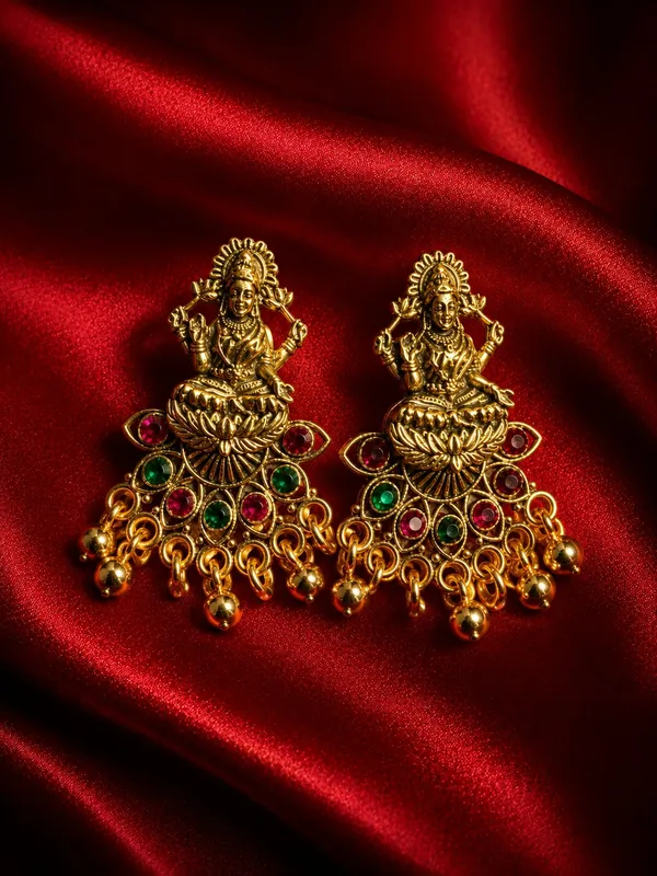 Lakshmi_Temple_Jhumka_Earrings