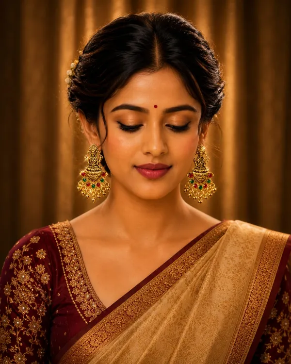 Lakshmi_Temple_Jhumka_Earrings