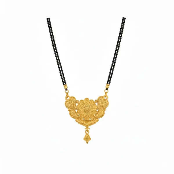 Traditional_gold-tone_mangalsutra_featuring_a_detailed_floral_pendant