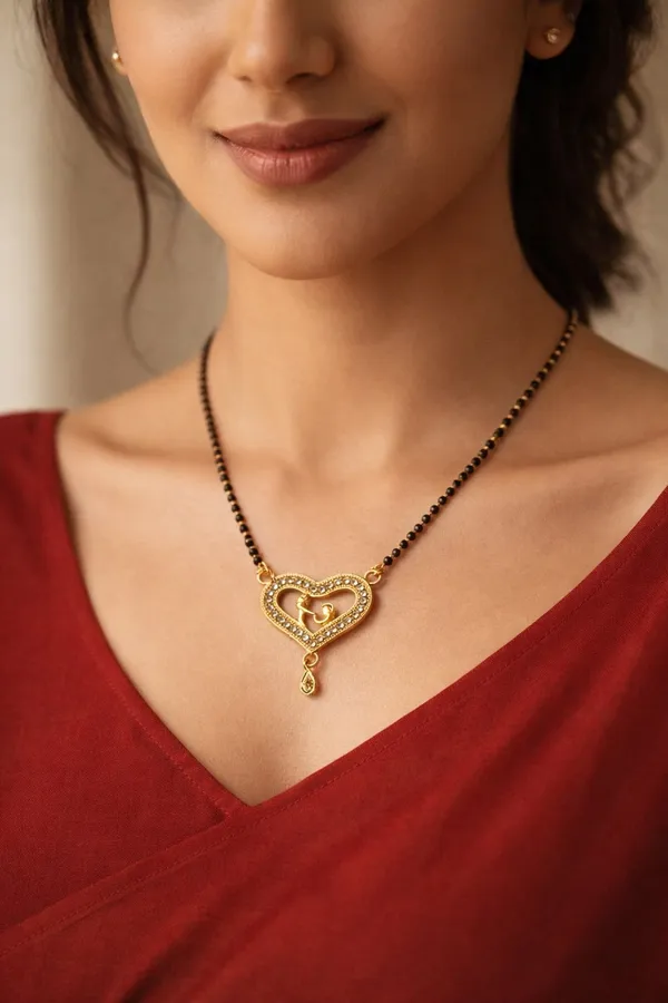 single-line_mangalsutra_with_black_beads_and_a_heart-shaped_gold-toned_pendant