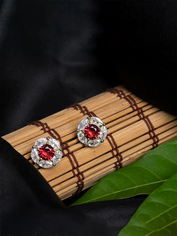 Red_&_White_Circular_Studs
