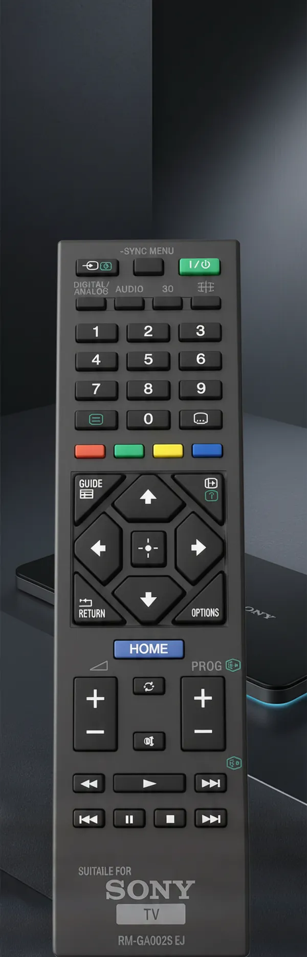 Kpdp_Sony_Tv-Remote_Compatible_For_Sony_Led_Remote_Control_Sony_Tv-Remote_Compatible_For_Sony_Led_Remote_Control,_Works_With_Sony_Led_Tv_Remote_Controller_(Black)
