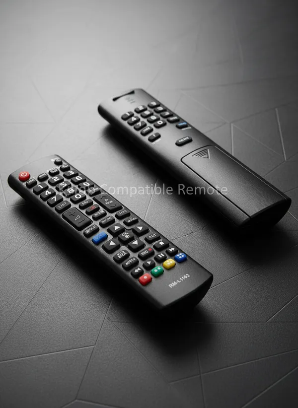 Kpdp_Compatible_Remote_For_Lg_100%_Universal_All_Led/Lcd/Plasma_Tv_(No_Need_Match_Tv_Tv_Model_Lg_Led,_Lg_Lcd,_Remote_Controller_(Black)