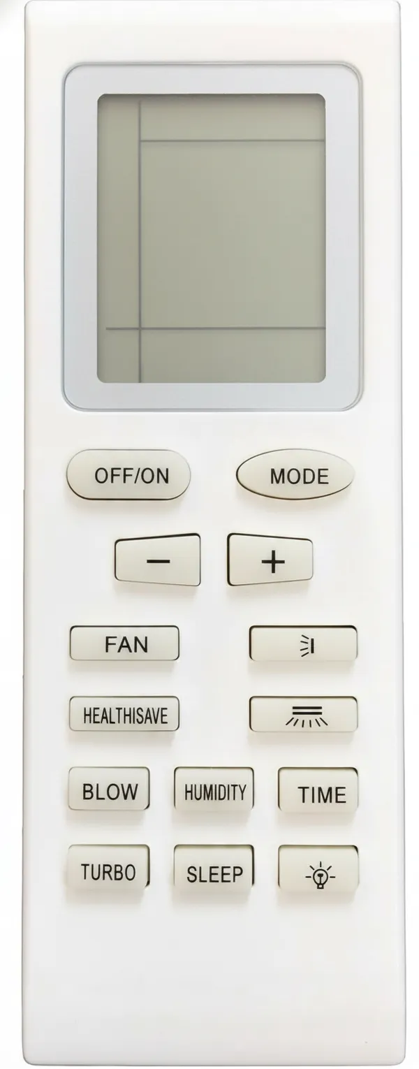 Kpdp_Voltas/Onida/Gree_Split_Ac_Remote_Voltas_Onida_Godrej_Electrolux_Gree_Remote_Controller_(White)