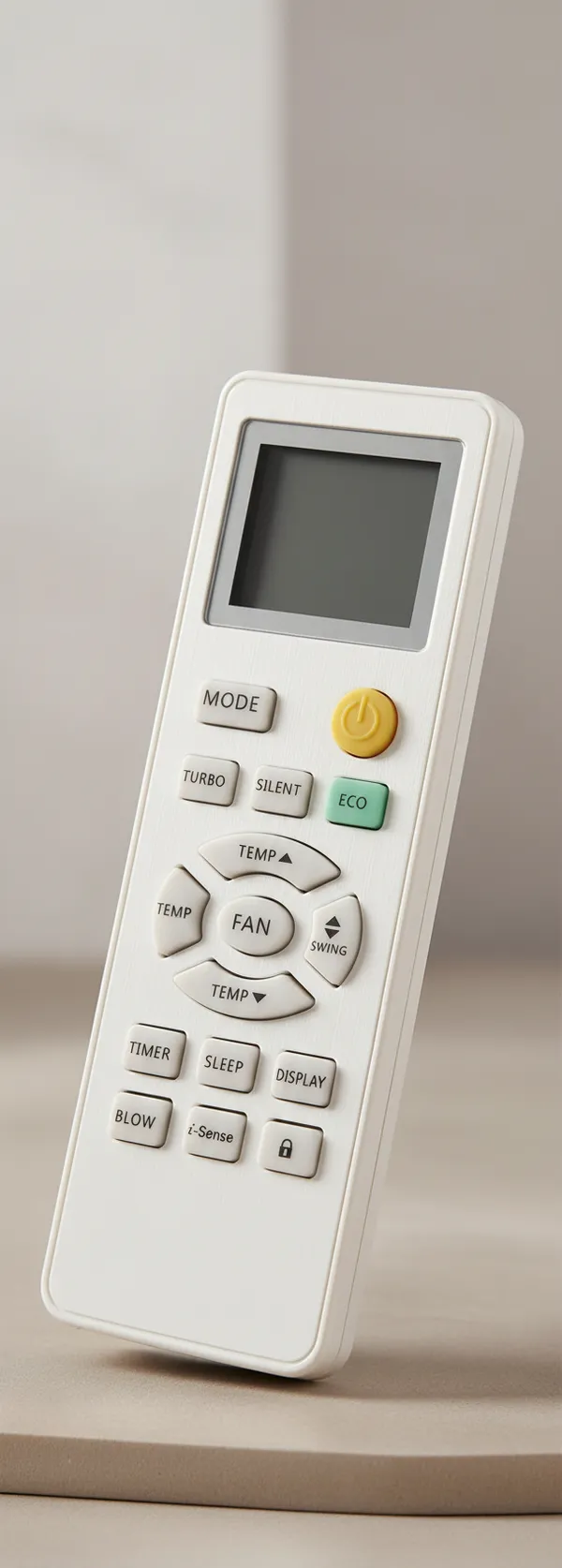 Kpdp_Ac_Remote_Control_(Model:_131D-Temp)_Godrej_Ac_Remote_Controller_(White)
