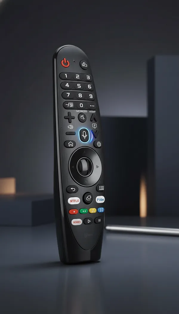 Kpdp_Mr20Ga_Compatible_For_Lg_Magic_Tv_Remote_Control_With_Voice_Mic_&_Scroll_Feature_Existing_Remote_Must_Be_R-C-Lge-Mr20Ga_Freespace_(Suitable_For_Lg_Television)_Lg_Tv_Remote_Controller_(Black)