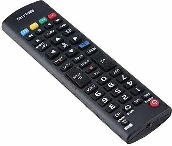 Kpdp_Compatible_Remote_For_Lg_100%_Universal_All_Led/Lcd/Plasma_Tv_(No_Need_Match_Tv_Tv_Model_Lg_Led,_Lg_Lcd,_Remote_Controller_(Black)