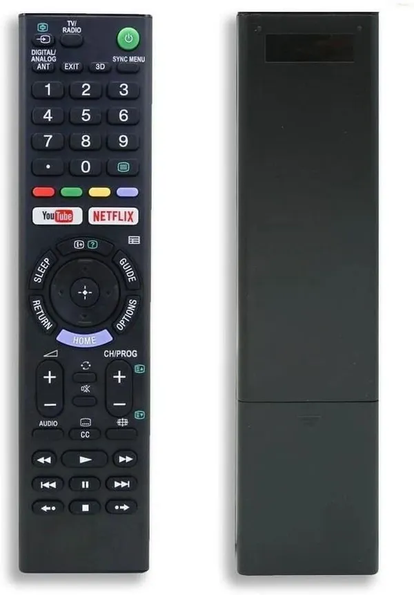 Kpdp_Original_Remote_Compatible_With_Sony_Bravia_Lcd_Led_Uhd_Oled_Qled_4K_Ultra_Hd_Tv_Sony_Bravia_Lcd_Led_Uhd_Oled_Qled_4K_Ultra_Hd_Tv_Remote_Control_Remote_Controller_(Black)