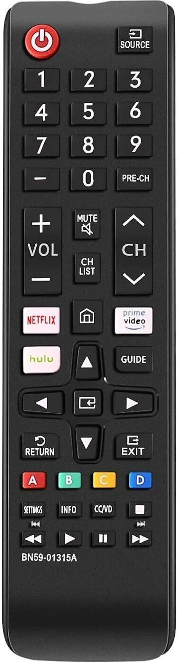 Kpdp_Original_Samsung_Tv_Universal_Remote_All_Samsung_Tv_Compatible_All_Original_Samsung_Lcd_Led_Hdtv_3D_Smart_Tvs_Models_Remote_Controller_(Black)