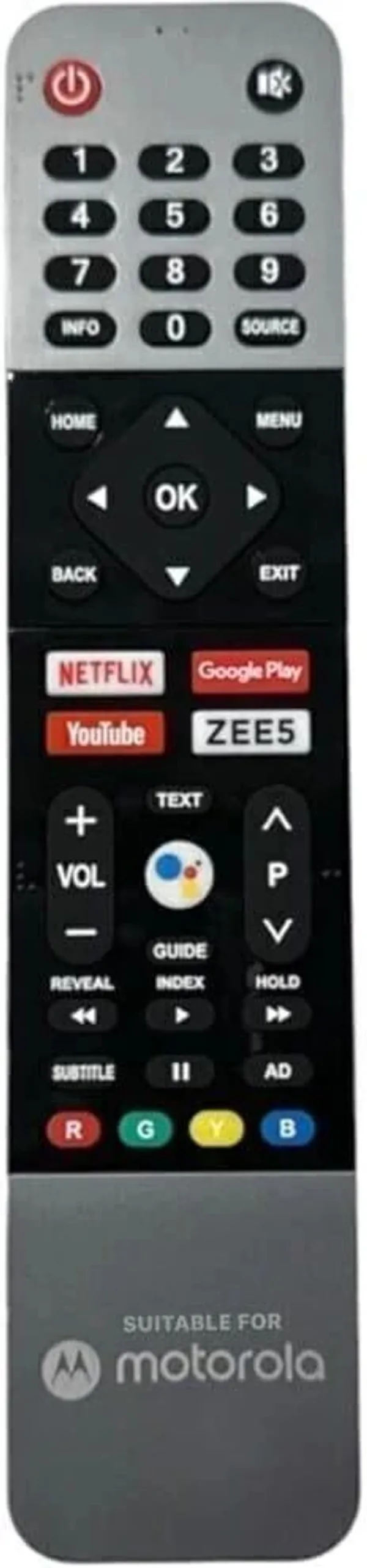 Kpdp_Original_Motorola_Smart_Led_Tv_Motorola_Smart_Led_Tv_Remote_Remote_Controller_(Black)