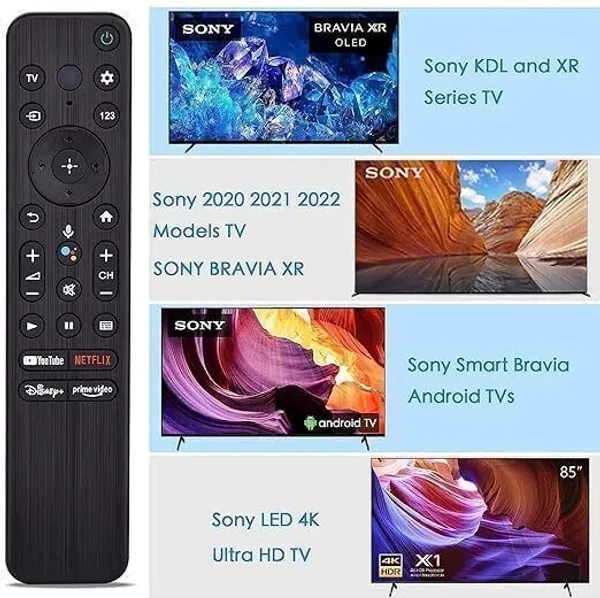 Kpdp_Compatible_For_Sony_Tv_Remote_Original_Rmf-Tx800P_Model_Rmf-Tx800P_Model_Suitable_For_Oled_Qled_Fhd_Smart_Android_Television_Remote_Controller_(Black)