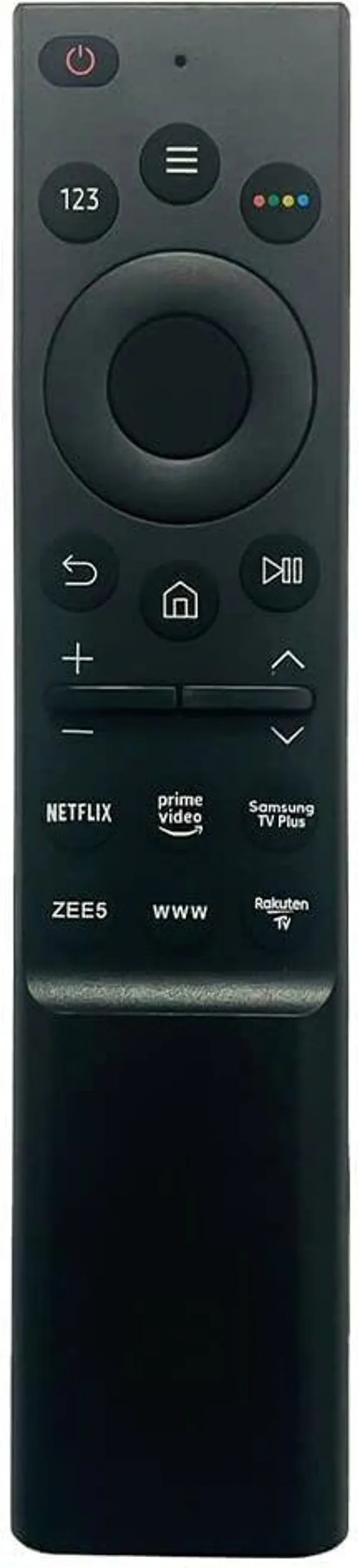 Kpdp_Remote_Control_Compatible_With_Samsung_Crystal_Uhd_Qled_Led_Lcd_4K_8K_Smart_Tv_Samsung_Crystal_Uhd_Qled_Led_Lcd_4K_8K_Smart_Tv_Non_Voice_Non_Bluetooth_Remote_Remote_Controller_(Black)