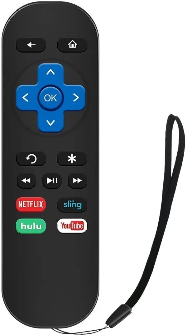 Kpdp_Replacement_Remote_Control_For_Roku_Box_Model_Roku_Box_Model:_Roku_1,_Roku_2(Hd,_Xd,_Xs),_Roku_3_Remote_Controller_(Black)