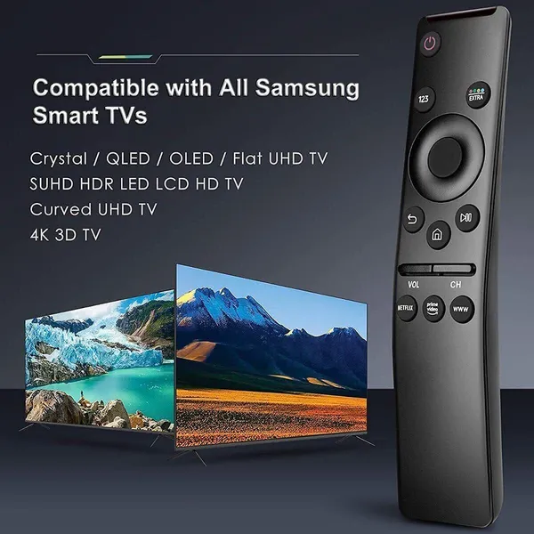 Kpdp_Samsung_Smart_4K_Ultra_Hd_Tv_Monitor_Remote_Control_Remote_Controller_(Black)