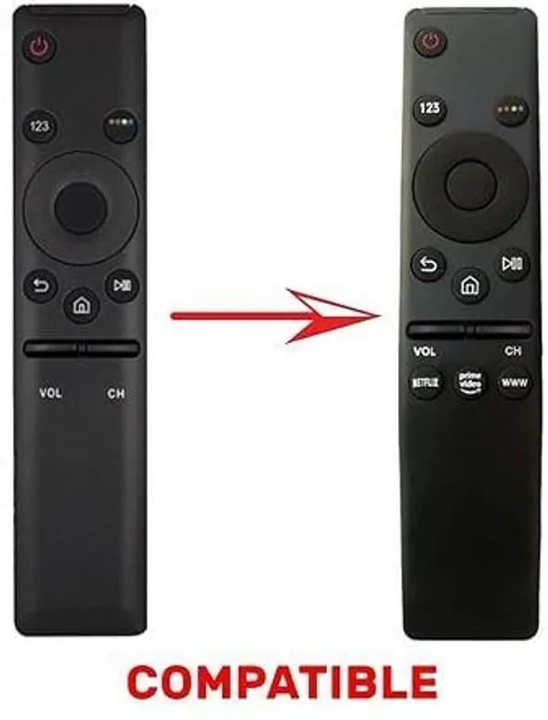 Kpdp_Samsung_Smart_4K_Ultra_Hd_Tv_Monitor_Remote_Control_Remote_Controller_(Black)