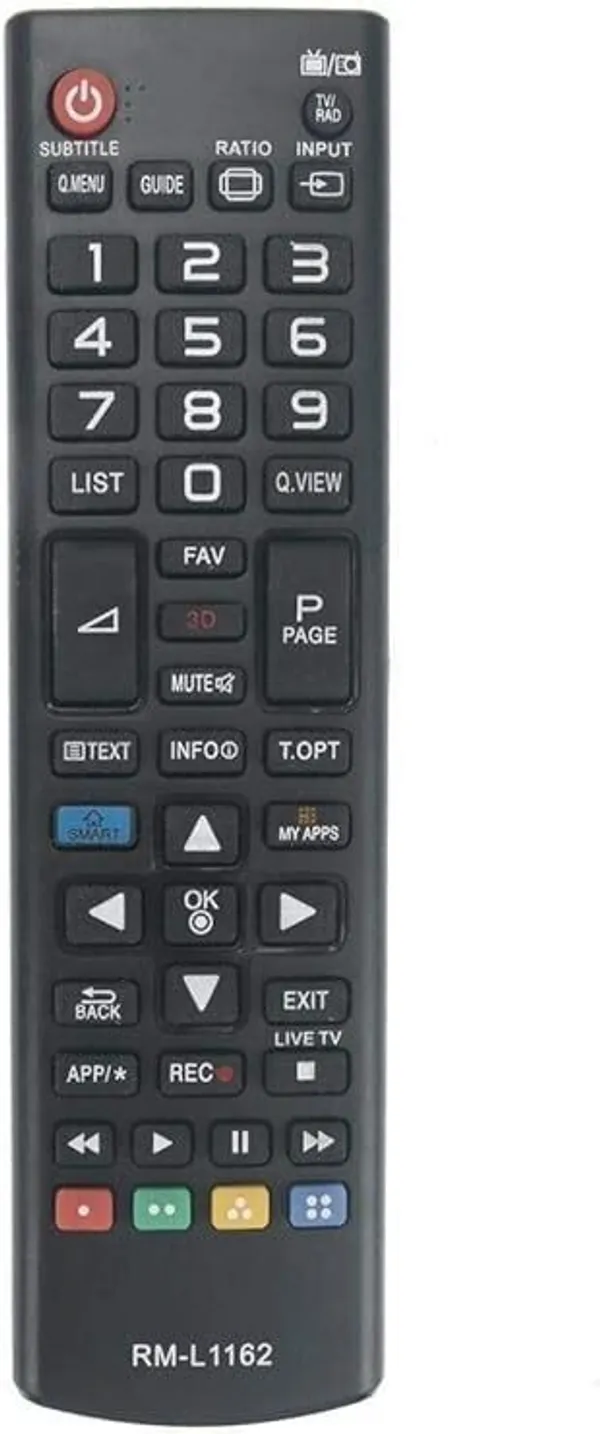 Kpdp_Remote_Control_Compatible_For_Lg_Remote_Control_Compatible_For_Lg_Led/Lcd_Tv_Remote_Remote_Controller_(Black)