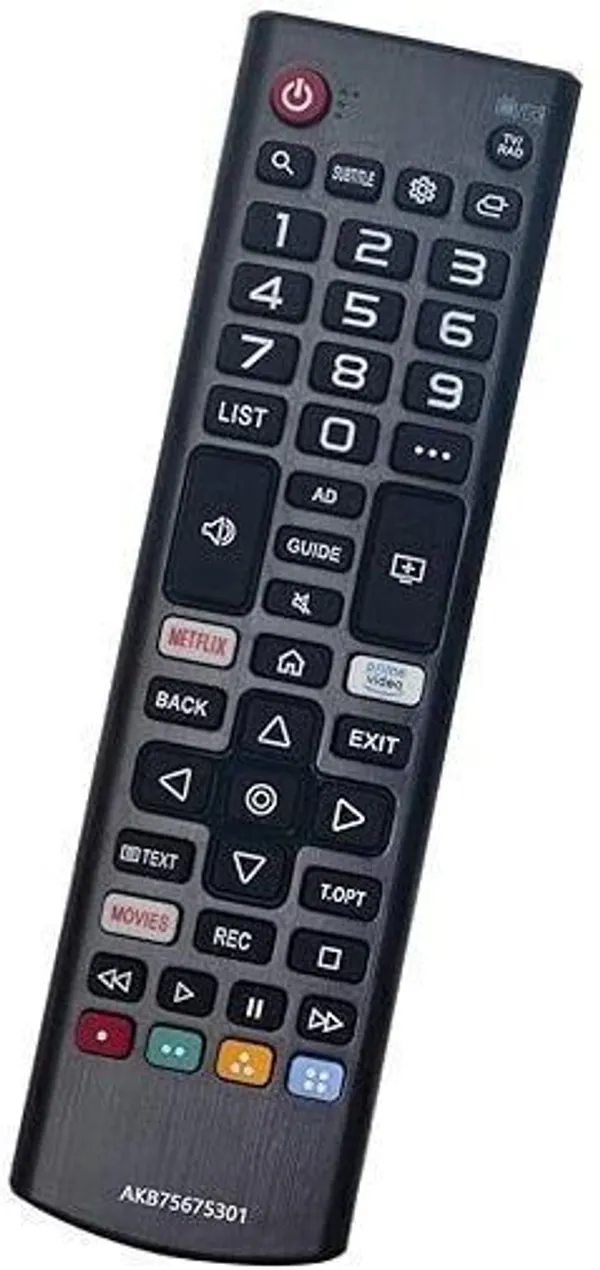 Kpdp_Universal_Remote_Control_For_Lg_Universal_Remote_Control_For_Lg_Akb75675301_Akb75675304_Akb75095_Remote_Controller_(Black)