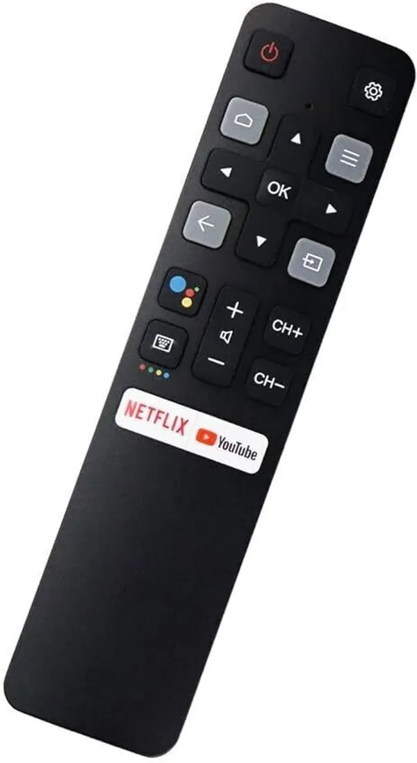 Kpdp_Remote_Control_(Rc802V_Fnr1)_All_Tcl_Android_4K_Uhd_Smart_Tv_Without_Voice_Command_Remote_Controller_(Black)