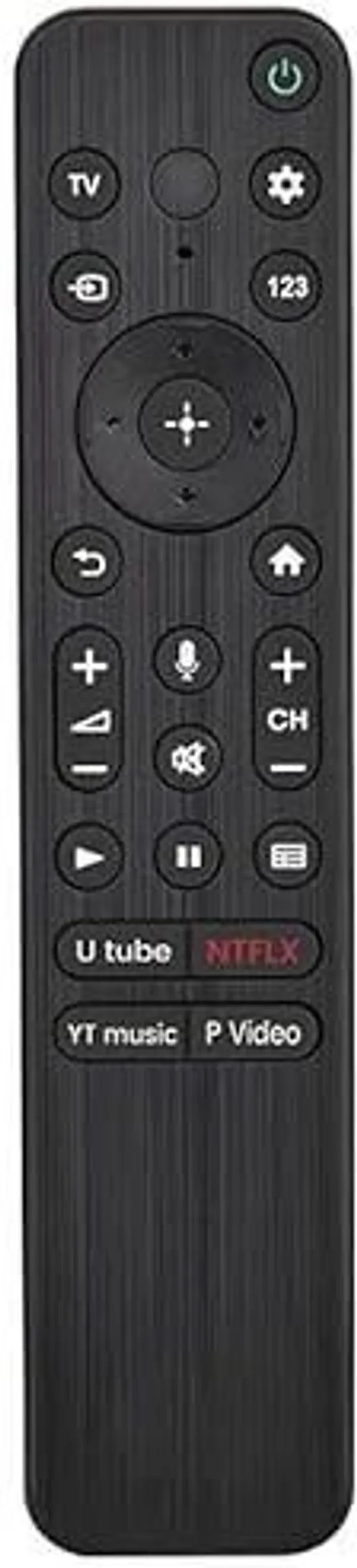 Kpdp_Original_Compatible_With_Sony_Tv_Remote_Rmf-Tx800P_Model_Suitable_For_Oled_Qled_Fhd_Smart_Android_Television_Remote_Controller_(Black)