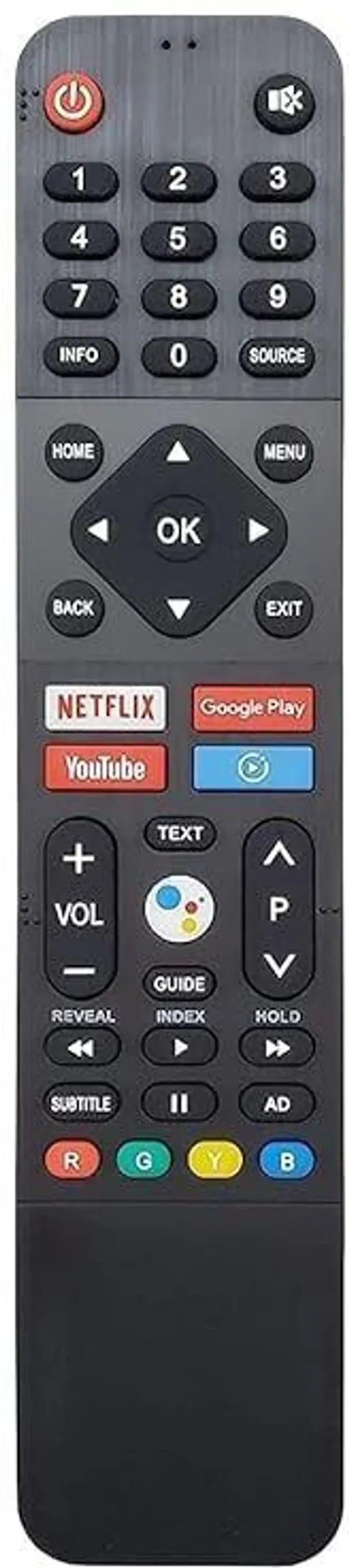 Kpdp_Original_Remote_Control_Compatible_For_Nokia_Smart_Led_Tv_Remote_With_Netflix_&_Youtube_Functions_Remote_Controller_(Black)