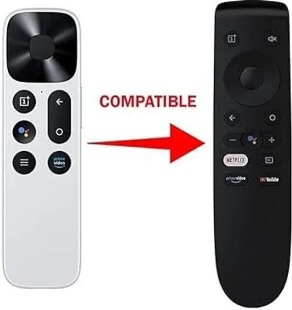 Kpdp_Bluetooth_Voice_Command_Remote_Compatible_For_Oneplus_Remote_One_Plus_Tv_Remote_With_Netflix_Youtube_Prime_Video_And_Google_Assistant_Remote_Controller_(Black)