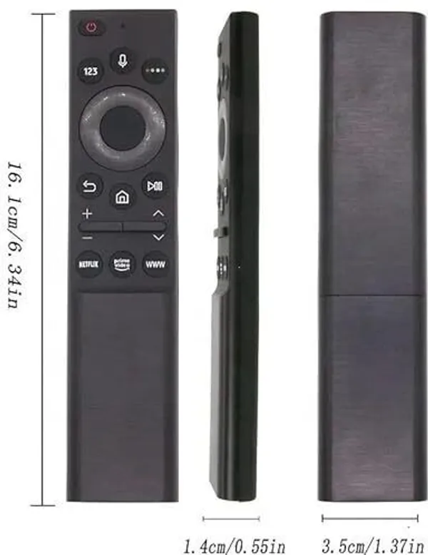 Kpdp_Compatible_For_Samsung_Tv_Remote_Voice_Control_Smart_Features_Netflix_&_Prime_Video_Shortcuts_Remote_Controller_(Black)