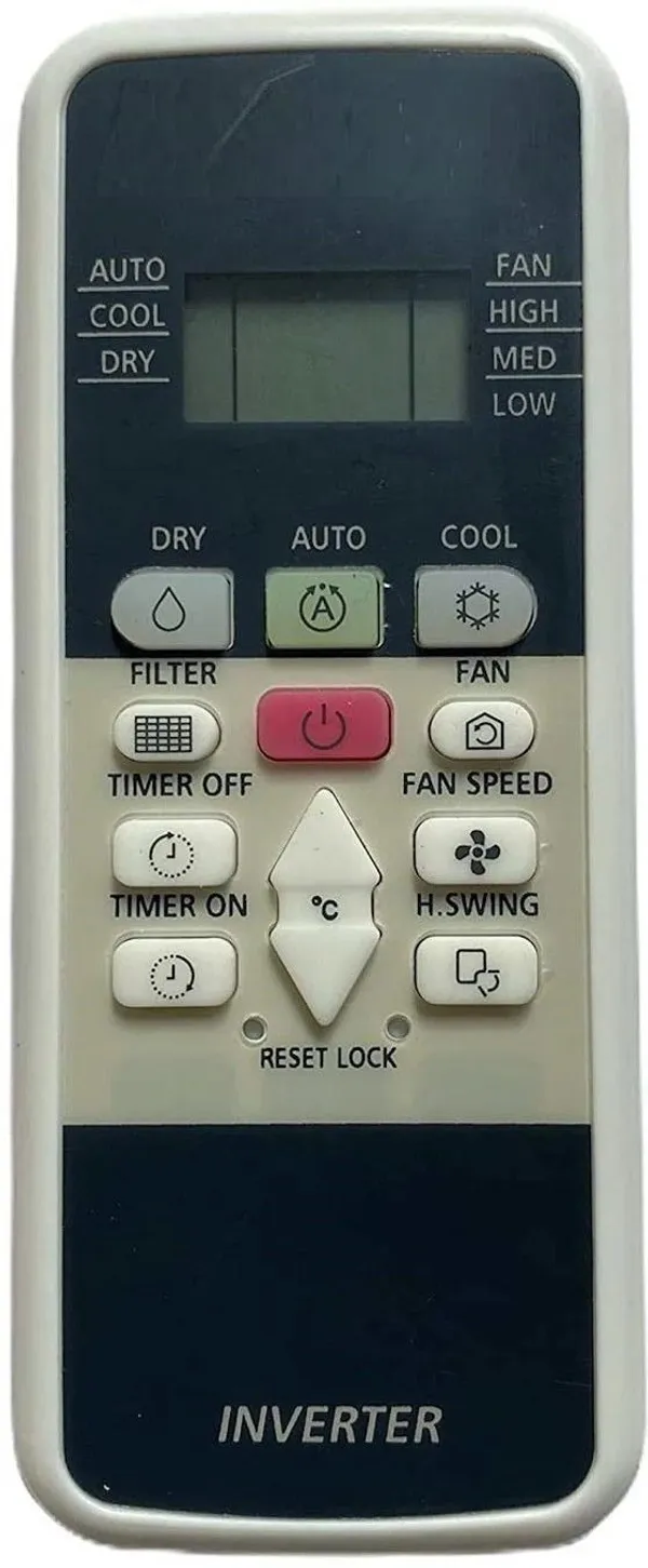 Kpdp_Split_Ac_Remote_Hf-220_Hitachi_Remote_Controller_(Black)