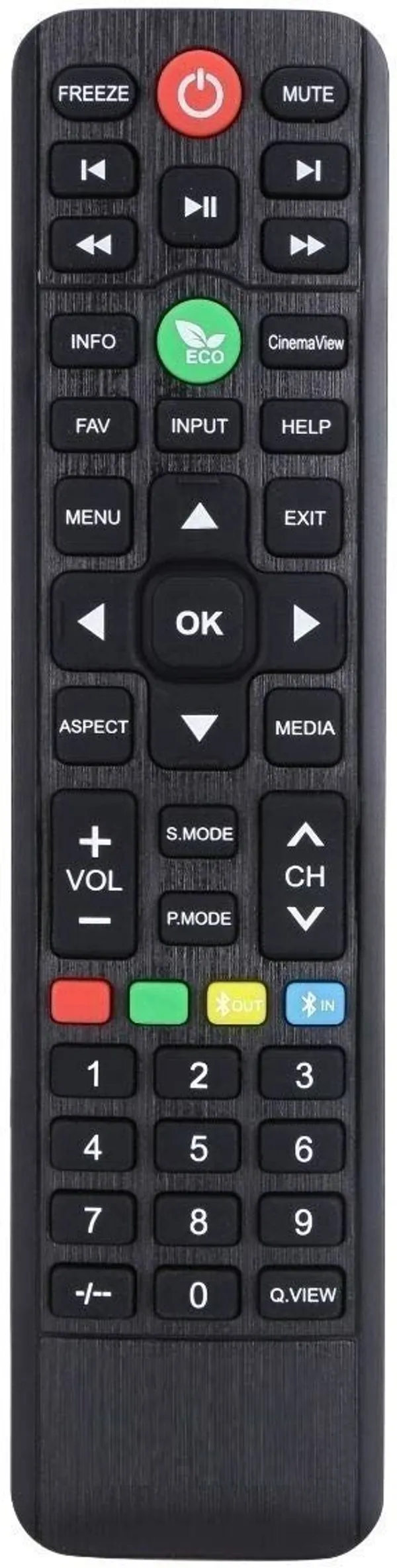 Kpdp_Led_Tv_Remote_(Crel7369)_Croma_Led_Smart_Tv,_Impex_Led_Smart_Tv,_Zebronics_Smart_Tv_Remote_Controller_(Black)