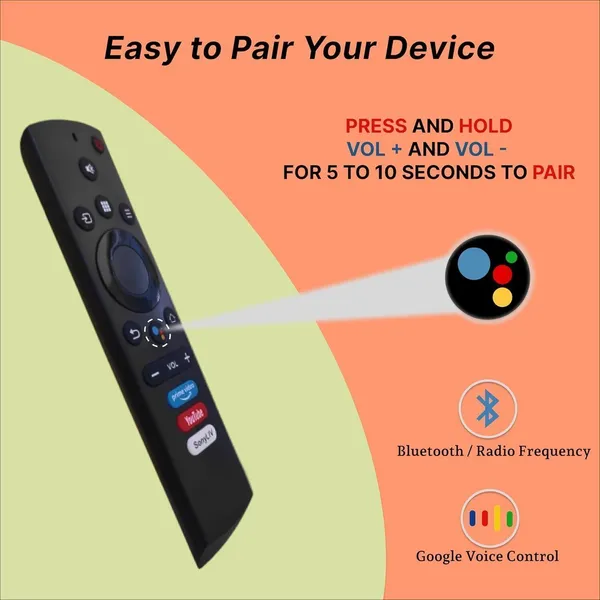 Kpdp_Smart_Lcd_Led_Tv_Remote_(Voice/Google_Asst)_Kodak_Smart_Tv,_Thomson_Smart_Tv_Remote_Controller_(Black)